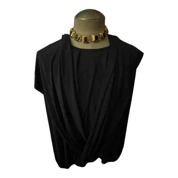 MODA International Women's Cape Poncho Oversized SM Feminine Romantic Sexy Flowy - Picture 10 of 11